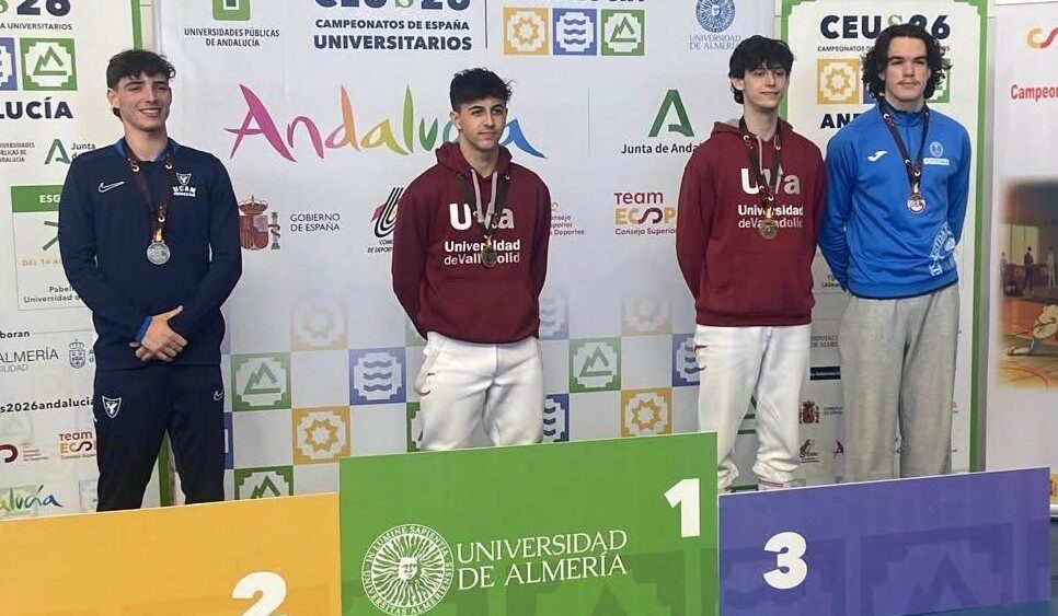jose-miguel-martin-y-alejandra-rodriguez,-campeones-de-espana-universitarios