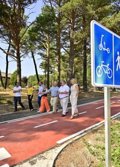 diputacion-de-palencia-invierte-un-millon-en-un-carril-bici-entre-aguilar-de-campoo-y-la-playa-del-embalse