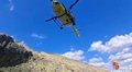 rescatan-en-helicoptero-a-un-deportista-herido-en-una-prueba-de-montana-en-navalperal-de-tormes-(avila)