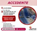 un-herido-en-villamayor-de-los-montes-(burgos)-por-la-salida-de-via-de-un-camion-con-mercancias-peligrosas